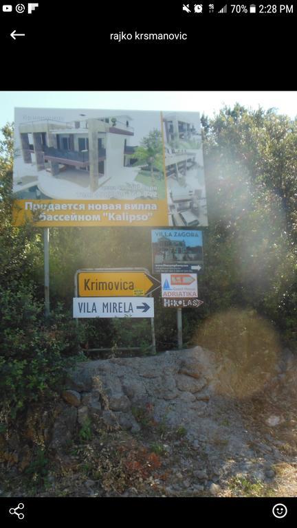 Apartment Vila Mirela Krimovica Εξωτερικό φωτογραφία